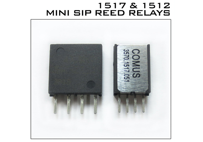foto noticia Relés Reed Mini SIP para matrices de conmutación de alta densidad.